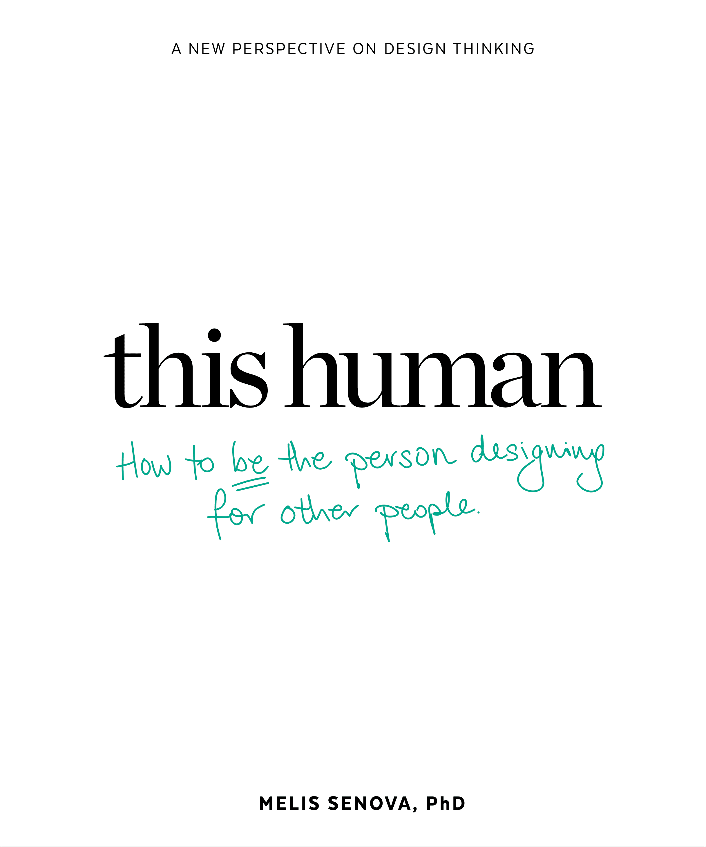 This Human — book cover by Dr Melis Senova